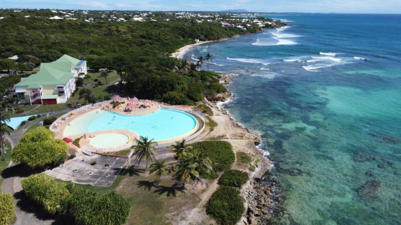 Chaleureux Studio 4 Personnes - Residence Anse Des Rochers - " Les Alizes Du Soir " Tout Equipe Et Citerne D'Eau Saint-Francois  Kültér fotó
